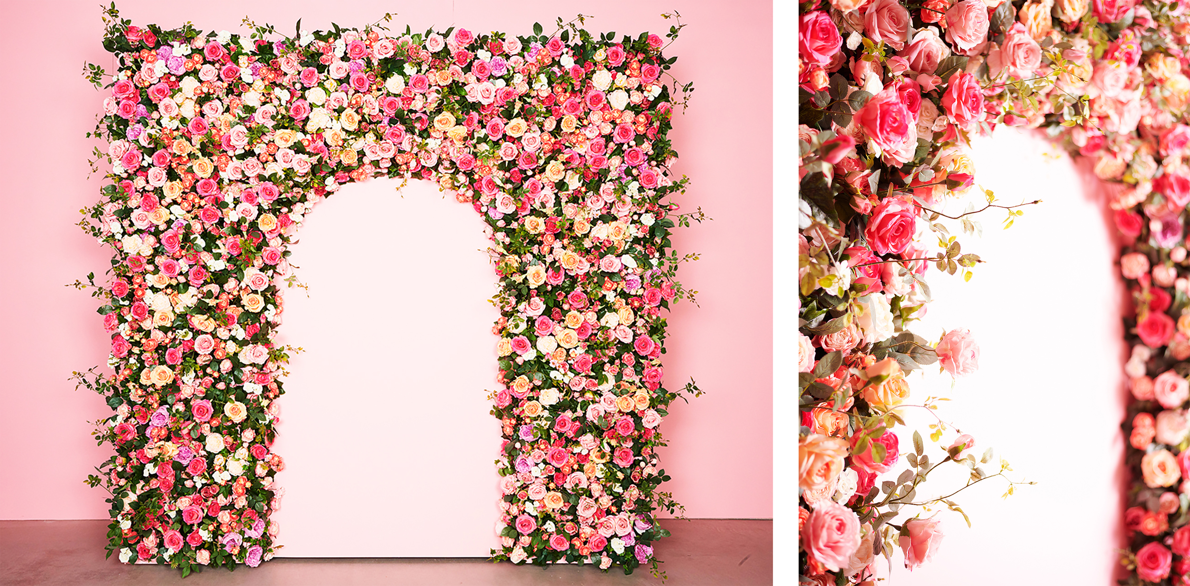 Flower wall & Arch